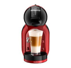 Cafetera de cápsulas Nescafé Dolce Gusto Mini ME, negro y rojo