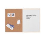 Tableau mixte, cadre en bois, (L)400 x (H)300 mm