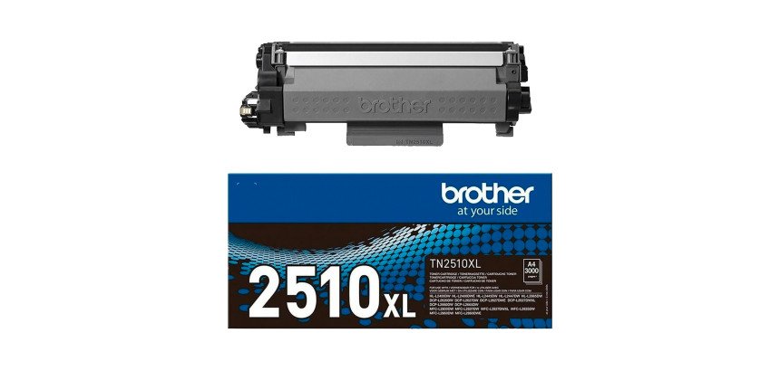 Toner Brother originale TN2510XL nero 3000 pagine