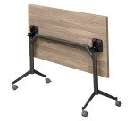 Table rabattable POLLY L.140 x P.70 cm Plateau Orme