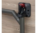 Table rabattable POLLY L.140 x P.70 cm Plateau Orme