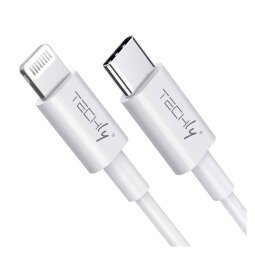 Cavo di Ricarica e Sincronizzazione USB-C compatibile con Lightning 1m Bianco