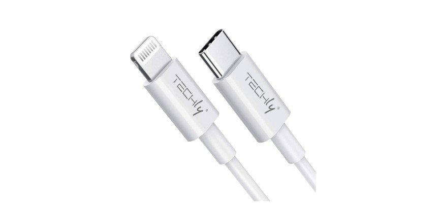 Cavo di Ricarica e Sincronizzazione USB-C compatibile con Lightning 1m Bianco