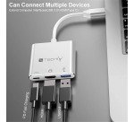 Hub Adattatore da USB-C a USB 3.0, HDMI e PD