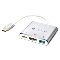 Hub Adattatore da USB-C a USB 3.0, HDMI e PD