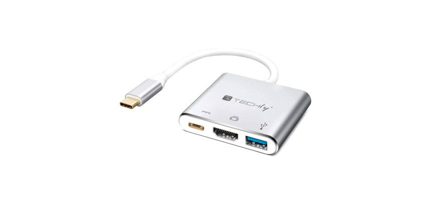 Hub Adattatore da USB-C a USB 3.0, HDMI e PD