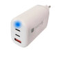 Caricatore Alimentatore 2 porte USB-C e 1 USB-A da Muro 65W