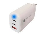 Caricatore Alimentatore 2 porte USB-C e 1 USB-A da Muro 65W