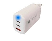 Caricatore Alimentatore 2 porte USB-C e 1 USB-A da Muro 65W