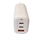 Caricatore Alimentatore 2 porte USB-C e 1 USB-A da Muro 65W