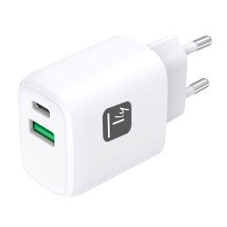 En_caricatore alimentatore usb-c 20w e usb-a 18w