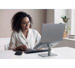 KENSINGTON Base per laptop universale ergonomica e regolabile in alluminio, per laptop fino a 16" - grigio