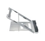 KENSINGTON Base per laptop ergonomica e regolabile Easy Riser in alluminio, per laptop fino a 16" - grigio