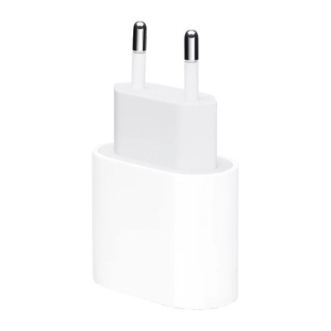 APPLE  MUVV3ZM/A Netadapter USB-C 20W Wit - snellader