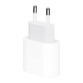 APPLE  MUVV3ZM/A Netadapter USB-C 20W Wit - snellader