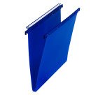 Dossier suspendu pour tiroir polypropylène Bruneau fond 15 mm bleu