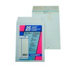Buste a sacco Blasetti 80 g/m² bianco senza finestra chiusura autoadesiva 25 unità