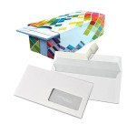 Buste Blasetti 90 g/m² bianco con finestra 150 buste