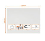 Lavagna Bianca Magnetica Infinity 1200x900 mm