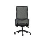 Sedia direzionale schienale alto Lacan 2 colore nero