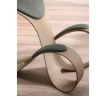 Sgabello ergonomico Moon scocca colore beige