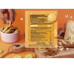 Sablés apéritifs au Parmigiano Reggiano AOP et aux graines de moutarde Michel et Augustin - Sachet de 100 g