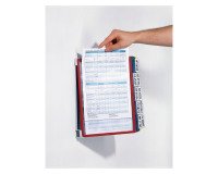 Protège-documents pivotant mural Vario Wall 10 PVC A4 10 pochettes - 20 vues couleurs assorties
