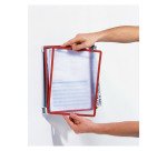 Protège-documents pivotant mural Vario Wall 10 PVC A4 10 pochettes - 20 vues couleurs assorties