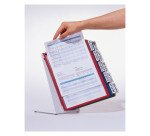 Protège-documents pivotant pupitre Vario Sherpa Durable A4 10 pochettes - 20 vues couleurs assorties