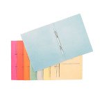 Chemise de présentation à clip Esselte 26,5 x 31,8 cm bleu - Paquet de 50