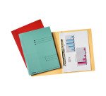 Chemise de présentation à clip Esselte 26,5 x 31,8 cm bleu - Paquet de 50