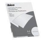 Pochettes de plastification Ibico A4 2 x 100 µ brillantes - Boîte de 100