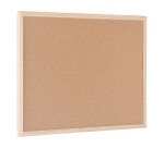 Tableau liège avec cadre bois - 120 x 90 cm