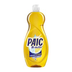 Liquide vaisselle mains Paic Bi-Activ' vinaigre & citron - Flacon de 750 ml