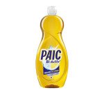 Liquide vaiselle mains Paic Bi-Activ' vinaigre & citron - Flacon de 750 ml
