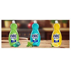 Liquide vaiselle mains Paic Bi-Activ' vinaigre & sel minéral - Flacon de 750 ml