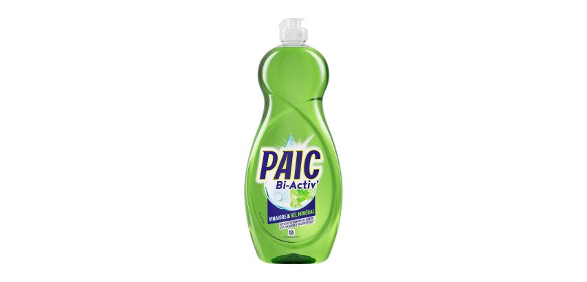 Liquide vaisselle mains Paic Bi-Activ' vinaigre & sel minéral - Flacon de 750 ml