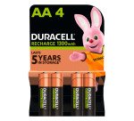 Accu rechargeable Duracell HR6 AA - Blister de 4 accus