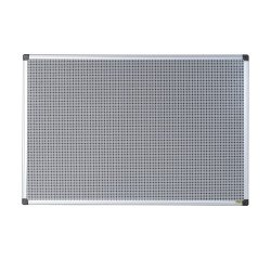 Tableau d'affichage magnétique Combonet Maya de Bi-Office, cadre en aluminium, 90 x 60 cm