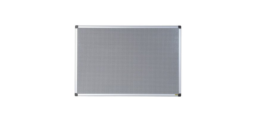 Tableau d'affichage magnétique Combonet Maya de Bi-Office, cadre en aluminium, 90 x 60 cm