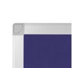 Tableau en feutre AYDA, 600 x 450 mm, bleu