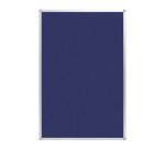 Tableau en feutre AYDA, 600 x 450 mm, bleu