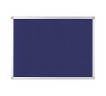 Tableau en feutre AYDA, 600 x 450 mm, bleu