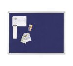 Tableau en feutre AYDA, 600 x 450 mm, bleu