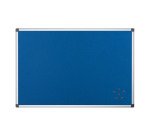 Tableau en feutre 'Maya', 900 x 600 mm, bleu