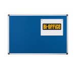 Tableau en feutre 'Maya', 900 x 600 mm, bleu