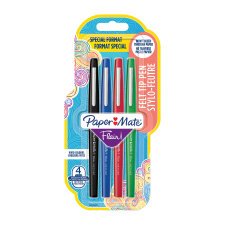 Penne con punta sintetica Paper Mate Flair Original assortiti 4 unità