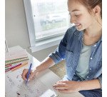 Penne con punta in fibra Paper Mate Flair assortiti 4 pezzi