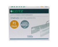 Staples Leitz P3 Power Performance 26/6 galvanized - Box of 1000