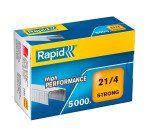 Agrafe Rapid 21/4 Strong galvanisée - Boîte de 5000